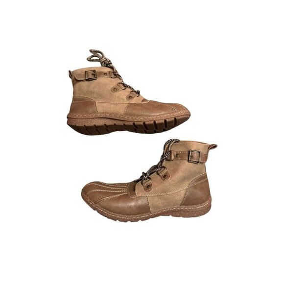 Born B.O.C. Aspen Women's Duck Boots Size 7.5M Brown Ankle Casual - Picture 3 of 8